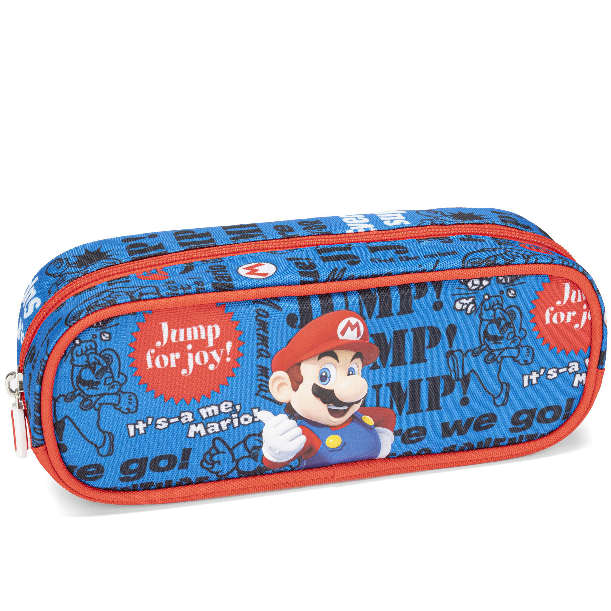 Super Mario Etui, Here We Go! - 22 x 7 x 8cm - Polyester