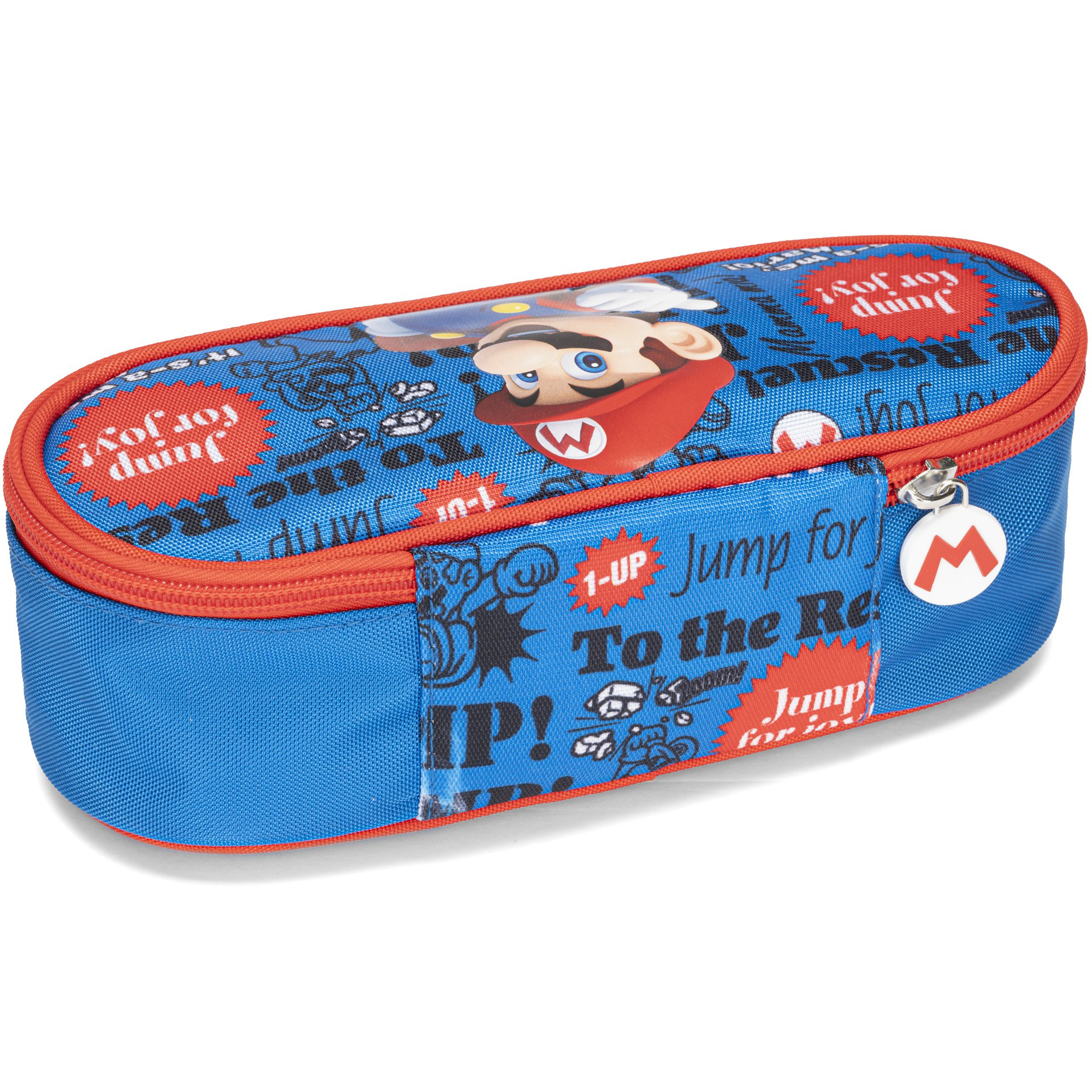 Super Mario Pouch, Jump for Joy - 23 x 6 x 9.5 cm - Polyester