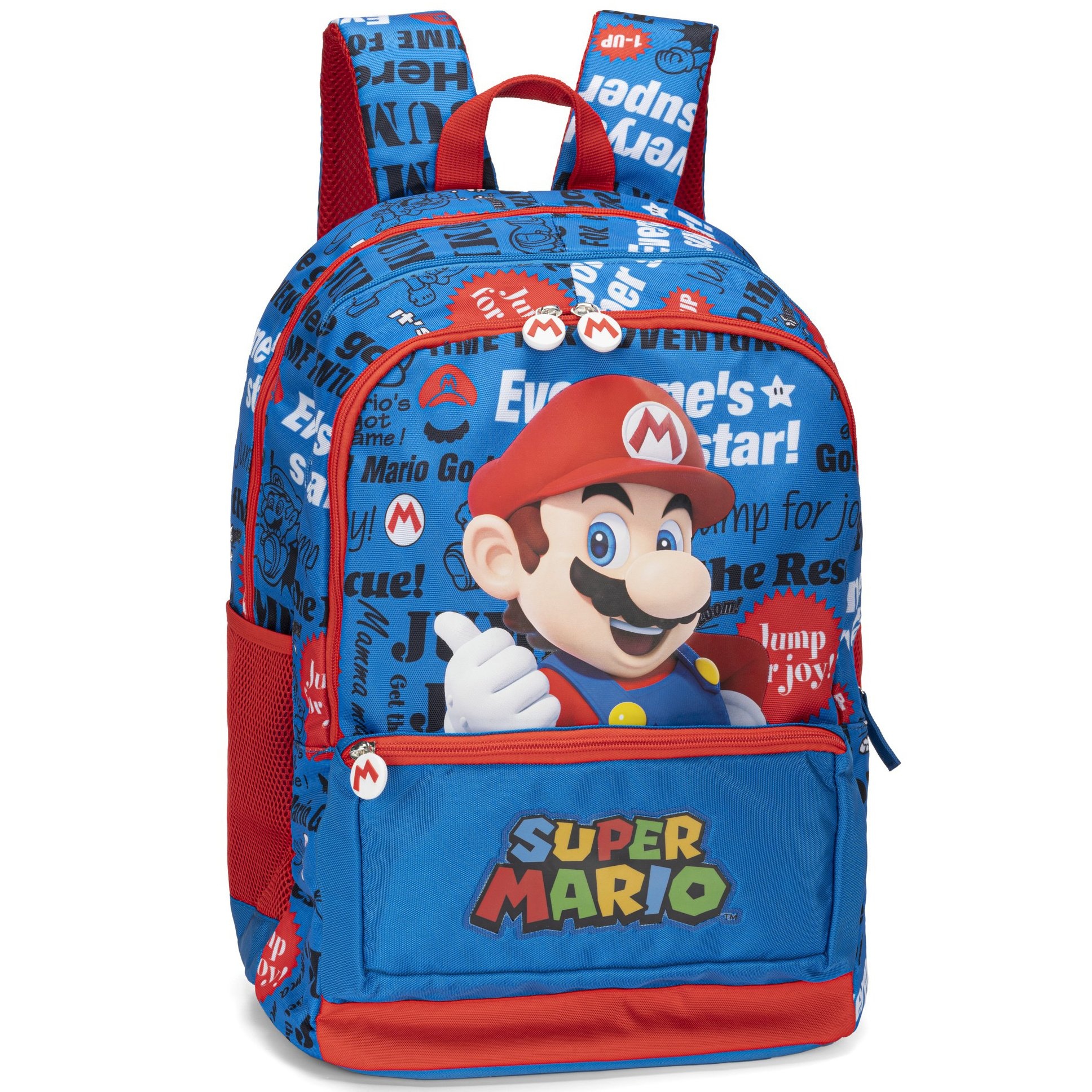 Super Mario Backpack, Jump for Joy - 43 x 32 x 23 cm - Polyester