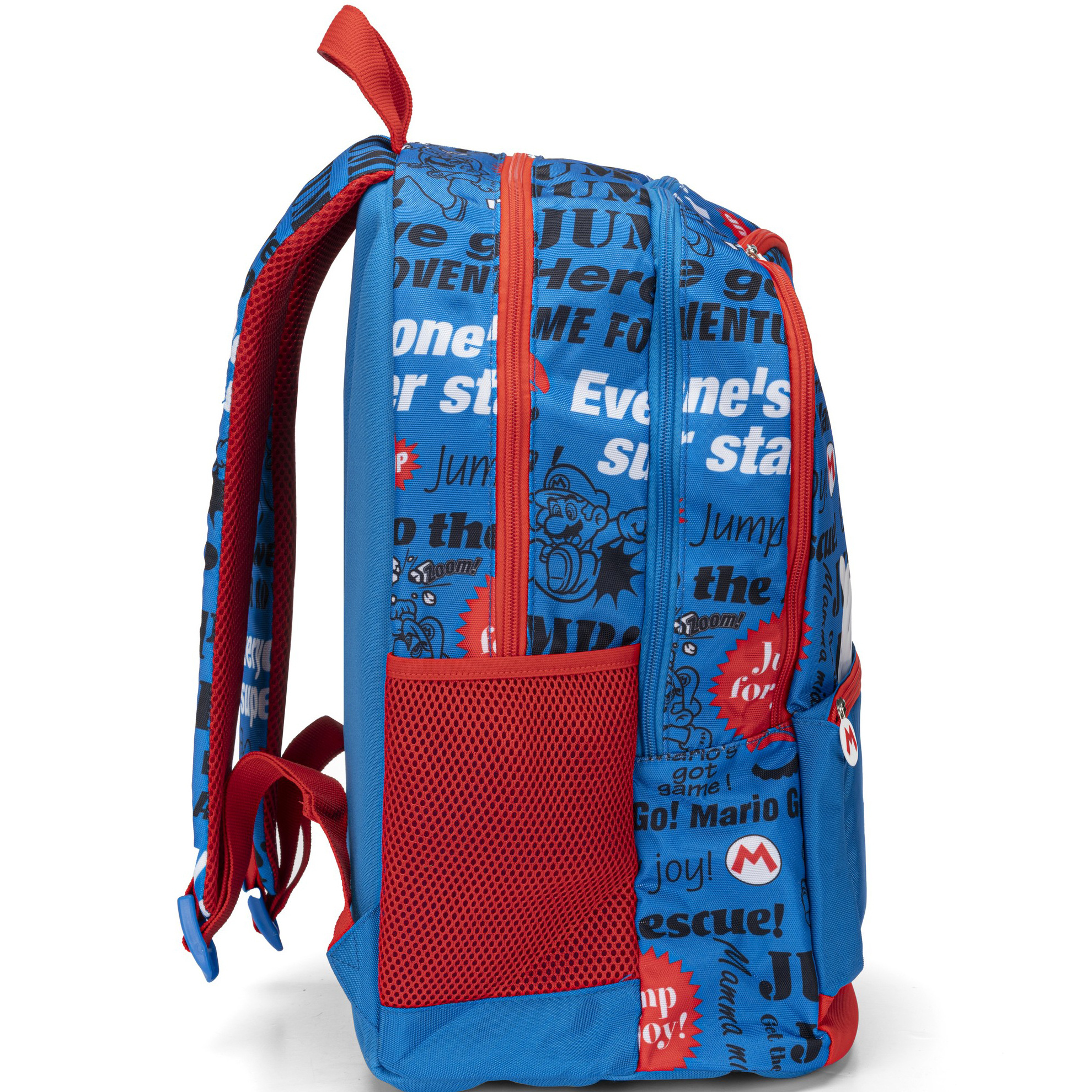 Super Mario Backpack, Jump for Joy - 43 x 32 x 23 cm - Polyester