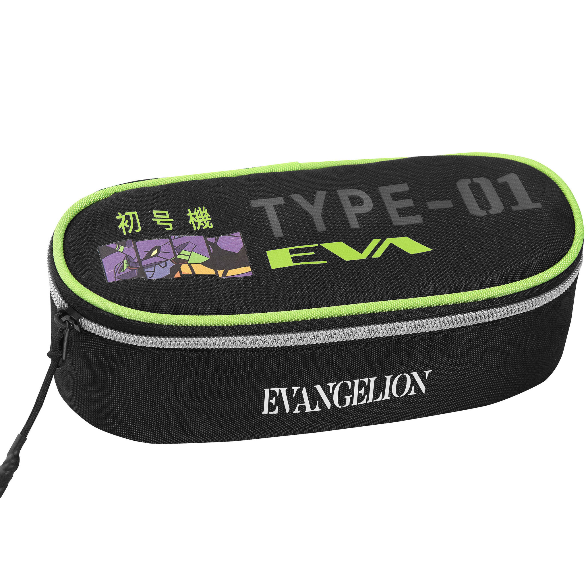 Comix Anime - Evangelion Pouch Oval, Type-01 EVA - 22 x 9,5 x 7 cm - Polyester