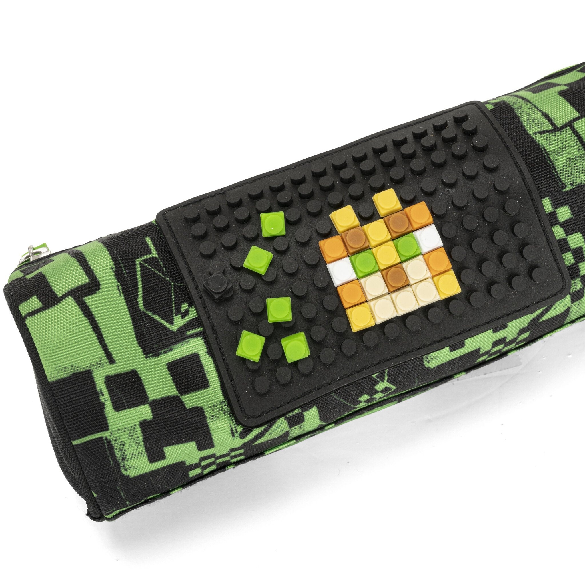 Minecraft Etui Rond, Build - 22 x 8 cm - Polyester