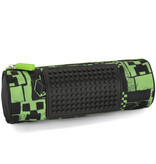 Minecraft Etui Rond, Build - 22 x 8 cm - Polyester