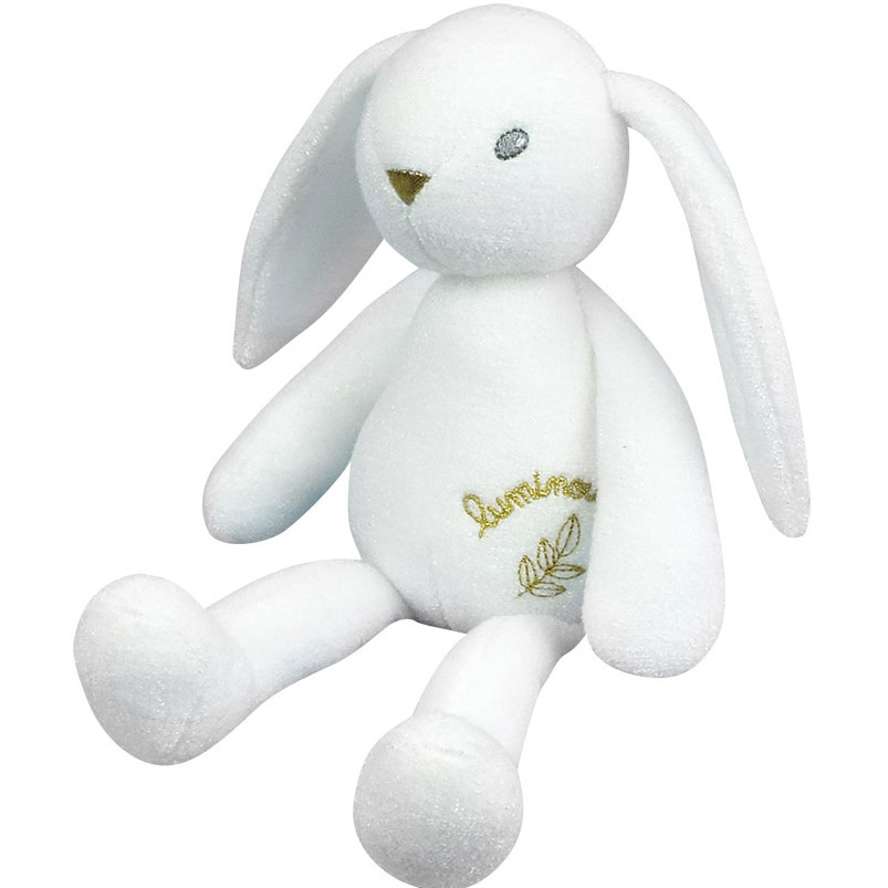 Luminou Knuffel Konijn Glow in the Dark - ± 30 cm - Pluche