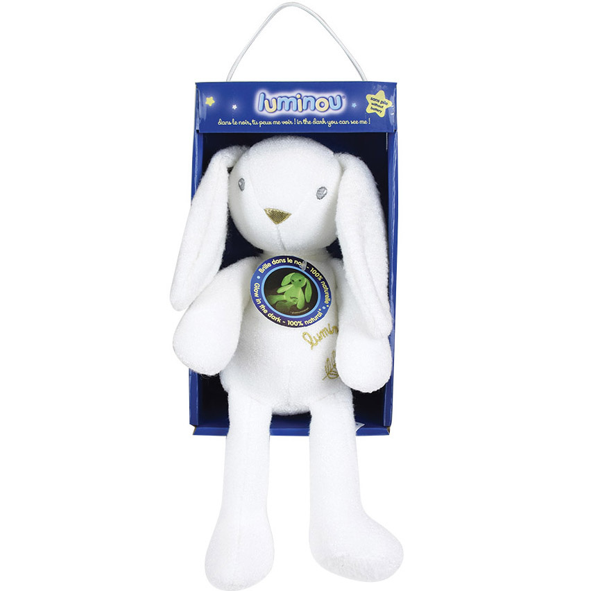 Luminou Cuddly Toy Rabbit Glow in the Dark - ± 30 cm - Plush