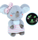 Mimi Koala Soft toy Pink Glow in the Dark - ± 22 cm - Plush