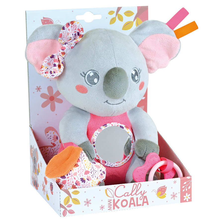 Mimi Koala Activities Soft Toy Pink - ± 24 cm - Plush