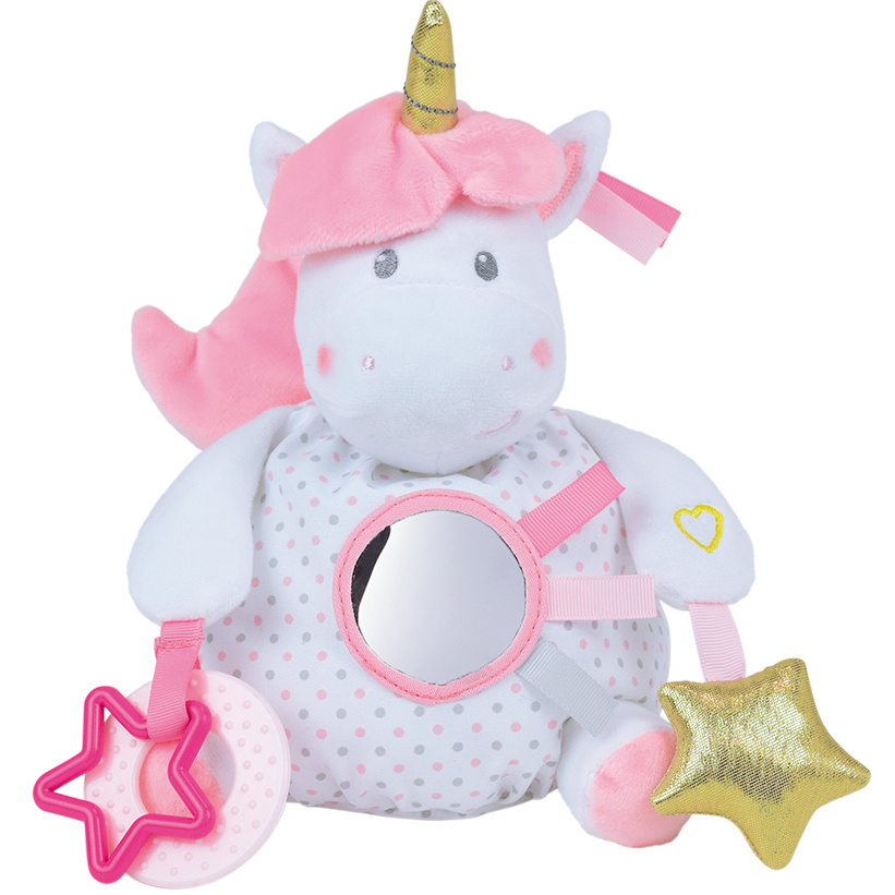 Unicorn Activiteiten Knuffel, Magic - ± 24 cm - Pluche