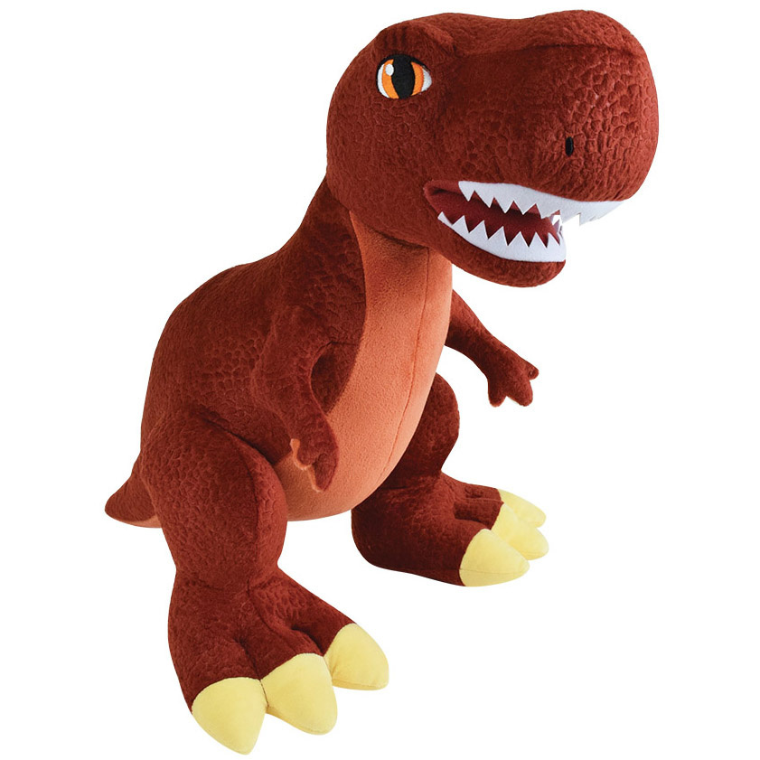 Dinosaurus Knuffel Tyrannosaurus - ± 45 cm - Rood