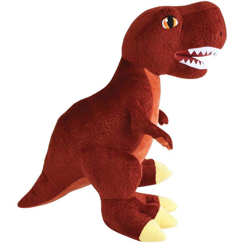 Dinosaurus Knuffel Tyrannosaurus - ± 45 cm - Rood