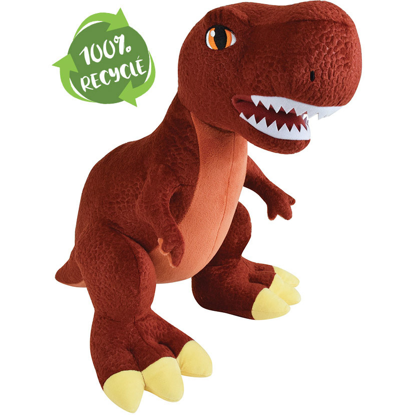 Dinosaurus Knuffel Tyrannosaurus - ± 45 cm - Rood