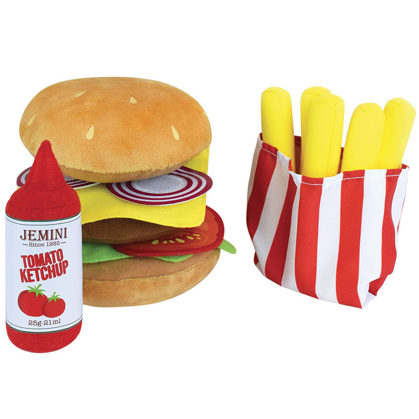 Jemini Tini Cook Burger menu - 16 pieces - Plush