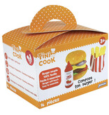 Jemini Tini Cook Burger menu - 16 pieces - Plush