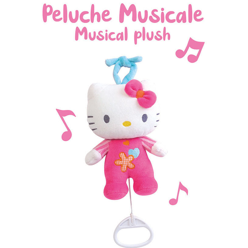 Hello Kitty Musical cuddly toy Baby - ± 19 cm - Plush