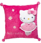 Hello Kitty Throw Pillow, Ballerina - 43 x 43 cm - Plush