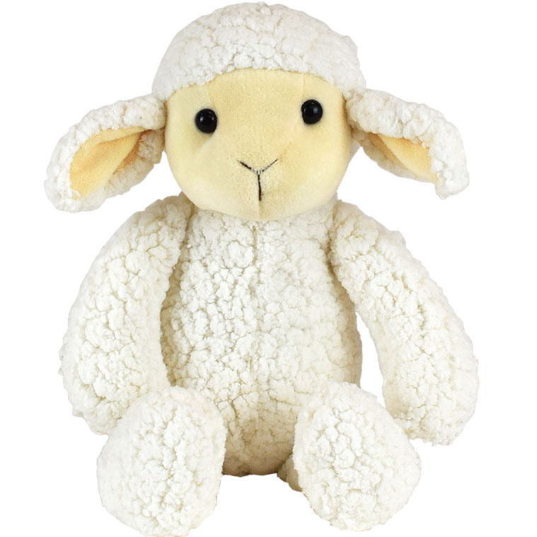 Jemini Knuffel Schaap - ± 34 cm - Wit