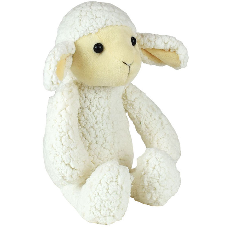 Jemini Knuffel Schaap - ± 34 cm - Wit