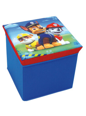 Paw Patrol Toy box / Stool Foldable Puppy Power 31 cm