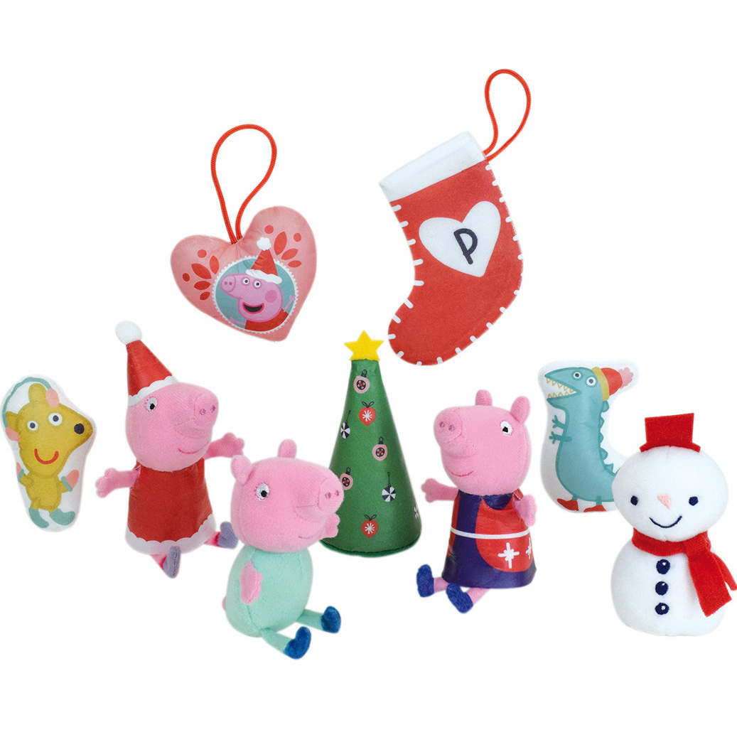 Peppa Pig Advent calendar (35 pcs.) - 39 x 36 x 6 cm - Div.