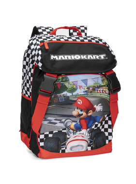 Super Mario Mariokart Rugzak 42 x 31 x 11 (+9) cm - Polyester