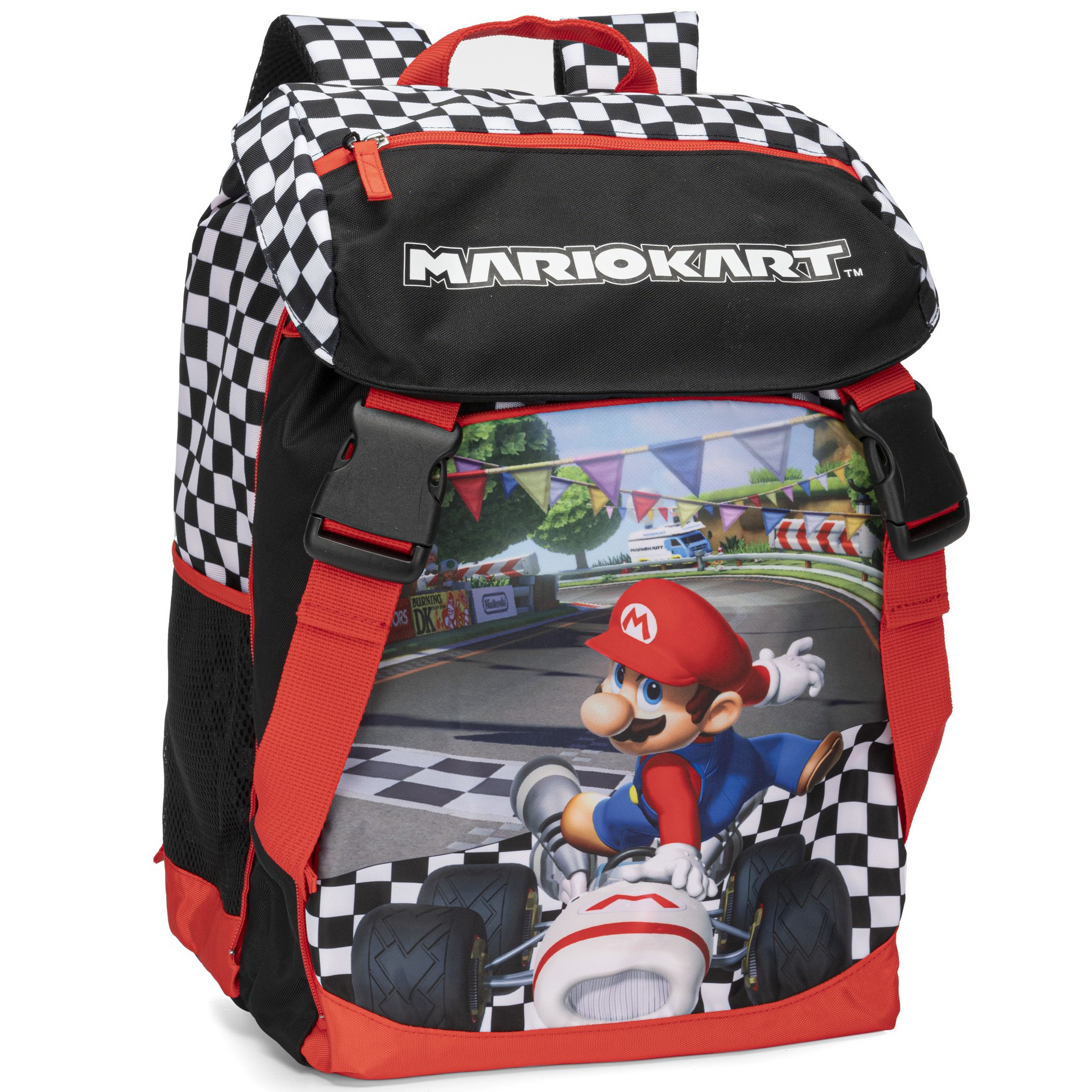 Super Mario Backpack Mariokart - 42 x 31 x 11 (+9) cm - Polyester
