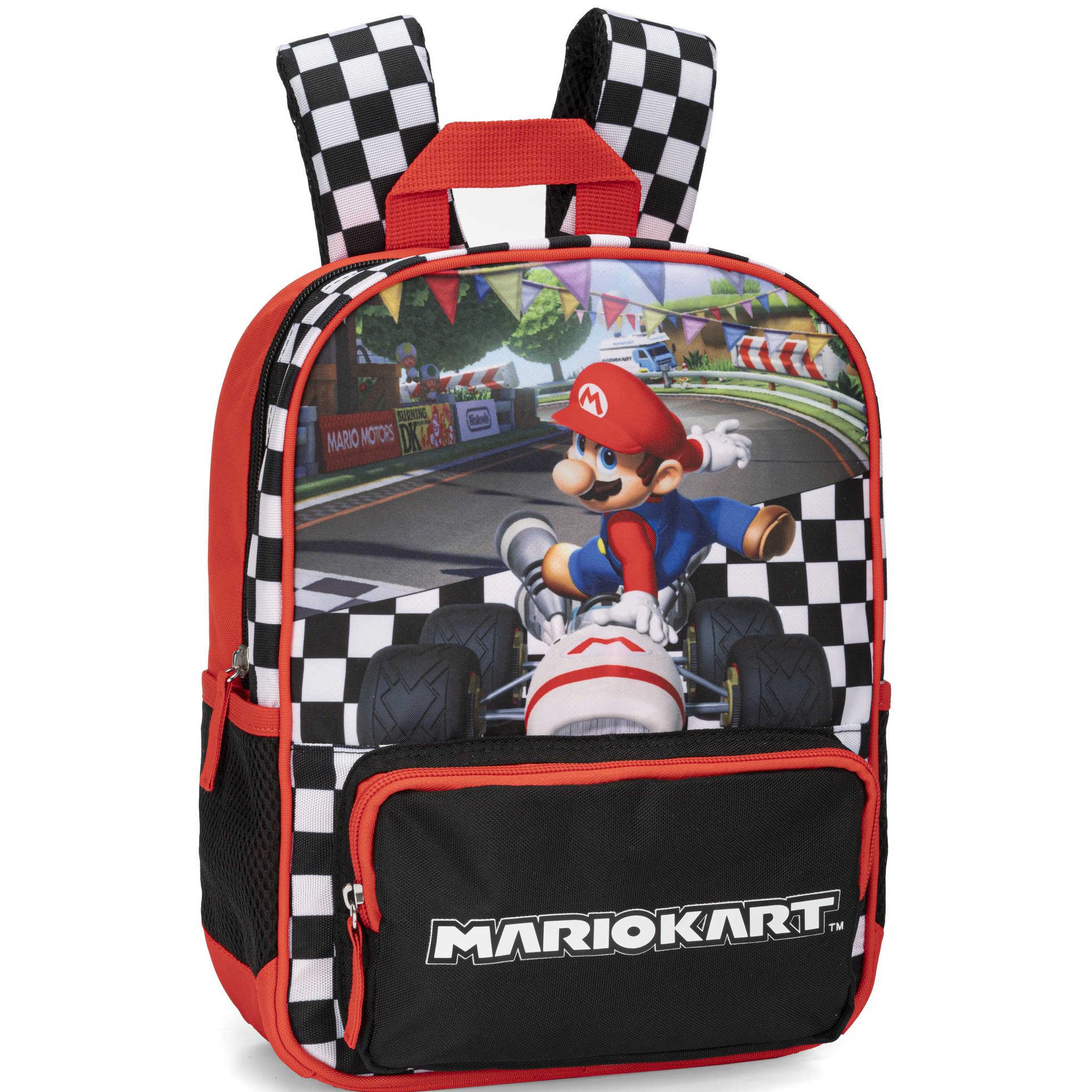 Super Mario Peuterrugzak, Mariokart - 30 x 23 x 14 cm - Polyester