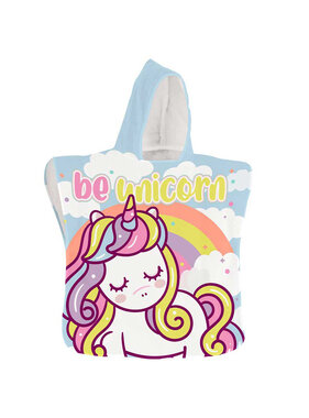 Unicorn Poncho Rainbow 50 x 100 cm - Polyester