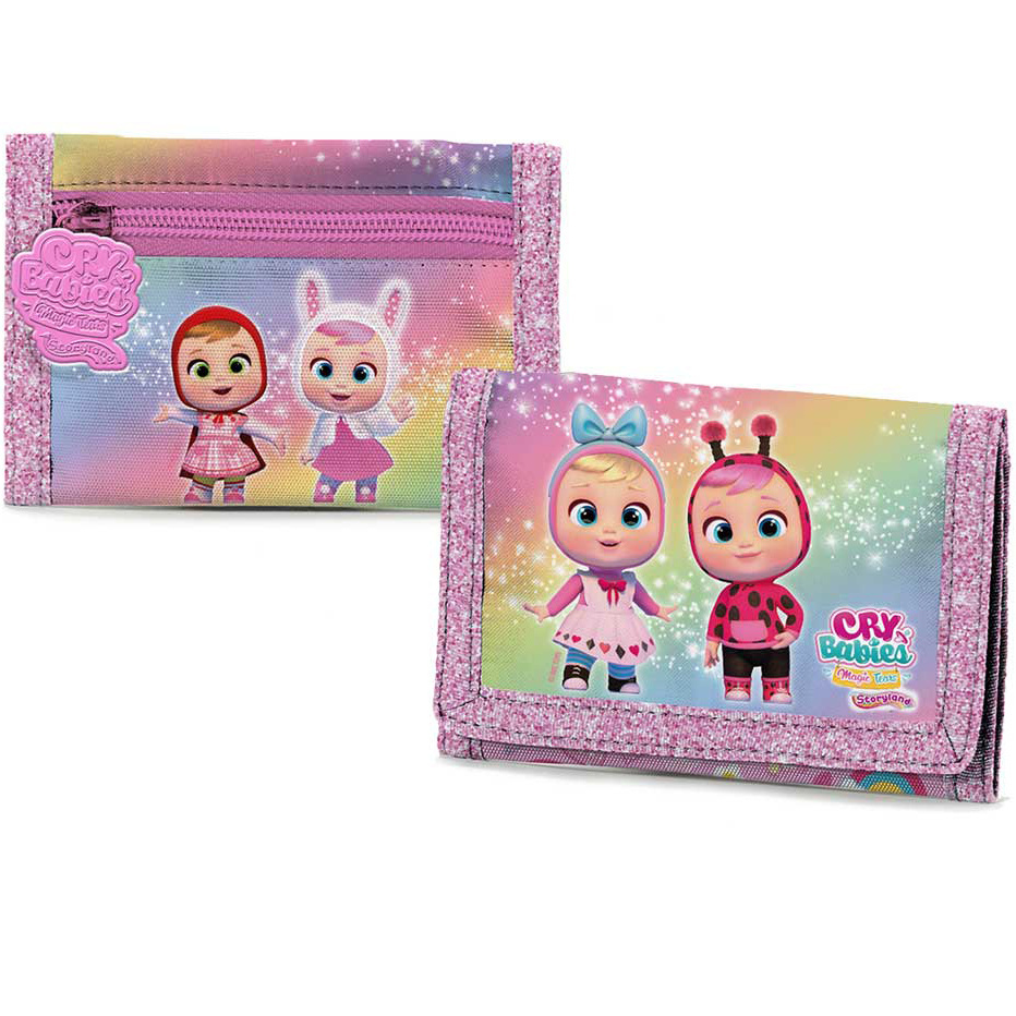 Cry Babies Wallet Happy - 13 x 8 cm - Polyester