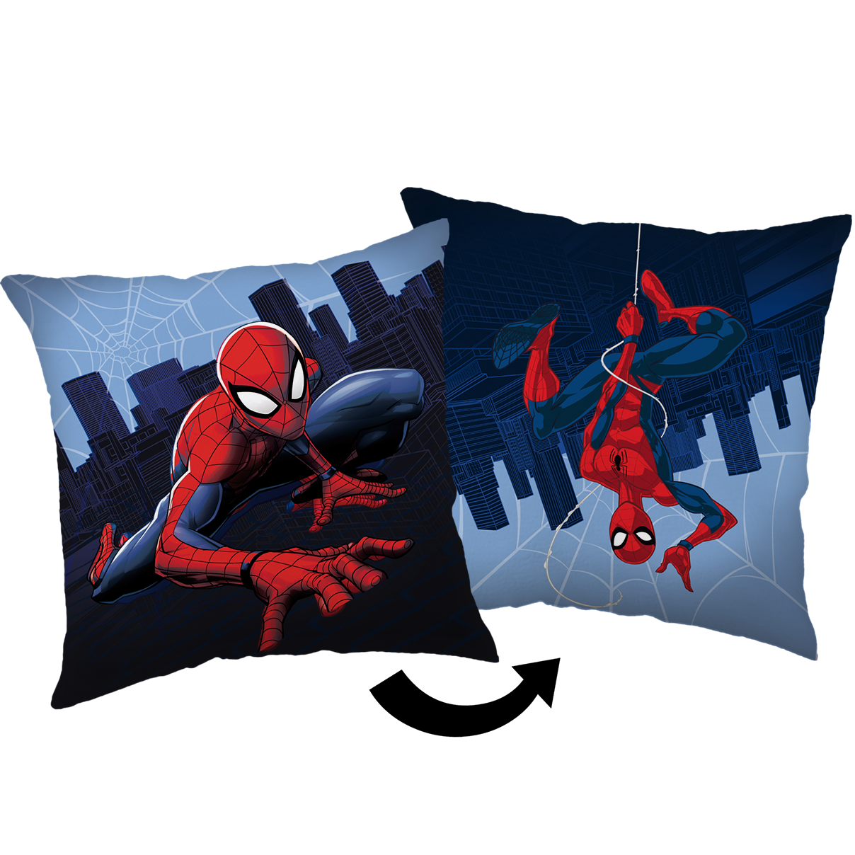 Spiderman Throw Pillow Web - 35 x 35 cm - Polyester