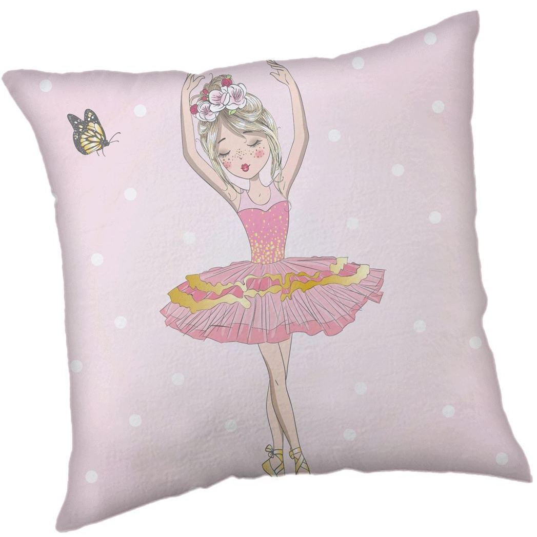 Ballerina Sierkussen Plié Relevé - 40 x 40 cm - Polyester