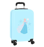 Disney Frozen Cabin Trolley Elsa - 55 x 34.5 x 20 cm - ABS Hardcase