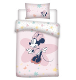 Disney Minnie Mouse BABY Dekbedovertrek, Sweet -140 x 100 cm - Katoen