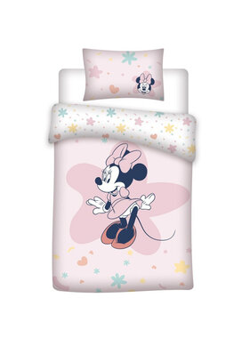 Disney Minnie Mouse BABY Dekbedovertrek, Sweet 140 x 100 cm 40 x 60 cm katoen