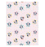 Disney Minnie Mouse Fleece plaid Stars - 110 x 150 cm - Polyester