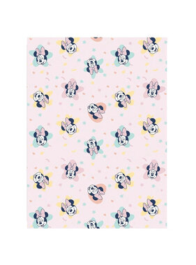 Disney Minnie Mouse Fleeceplaid Stars 110 x 150 Polyester