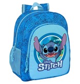 Disney Lilo & Stitch Backpack, True Blue - 38 x 32 x 12 cm - Polyester