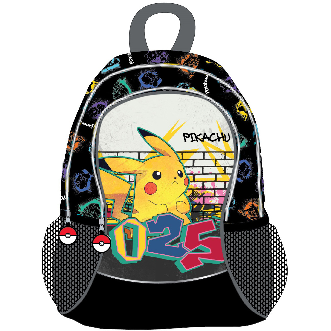 Pokemon Backpack Pikachu 025 - 40 x 30 x 15 cm - Polyester
