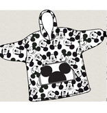 Disney Mickey Mouse Hoodie Fleece blanket, Happy - Child - One Size