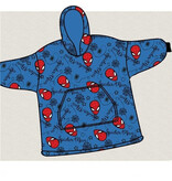 Spiderman Hoodie Fleece Deken, True Hero - Volwassen - One Size