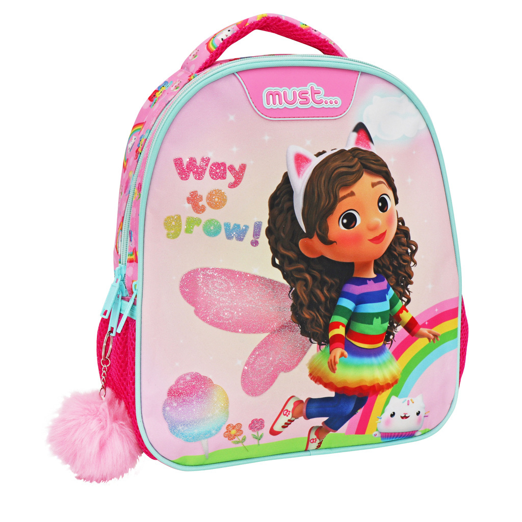 Gabby's poppenhuis Backpack, Sparkle - 31 x 27 x 10 cm - Polyester