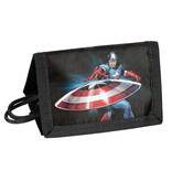 Marvel Avengers Portemonnee, Shield - 12 x 8,5 cm - Polyester