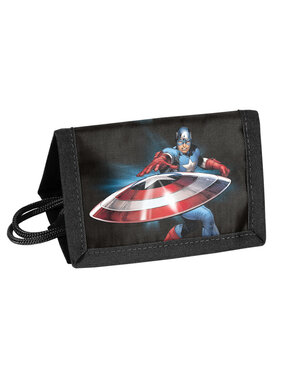 Marvel Avengers Portemonnee Shield 12 x 8,5 Polyester
