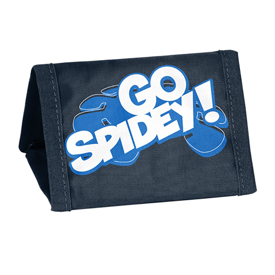 Spidey Portemonnee, Go! - 12 x 8,5 cm - Polyester