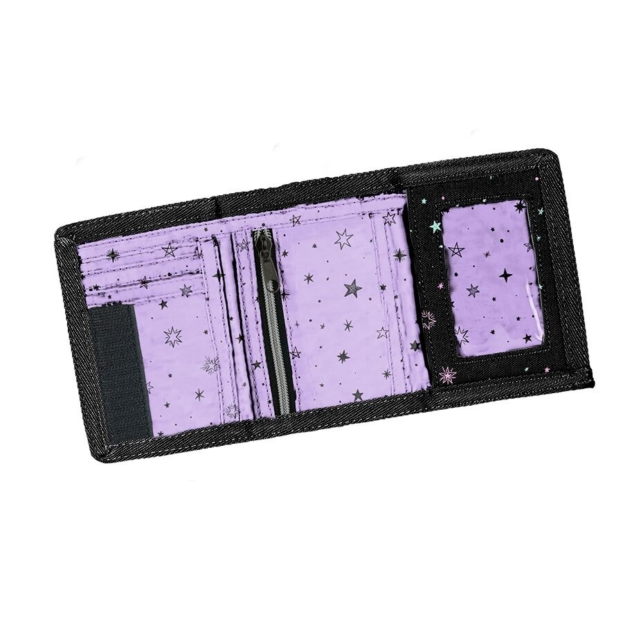 BeUniq Wallet, Stars - 12 x 8.5 cm - Polyester