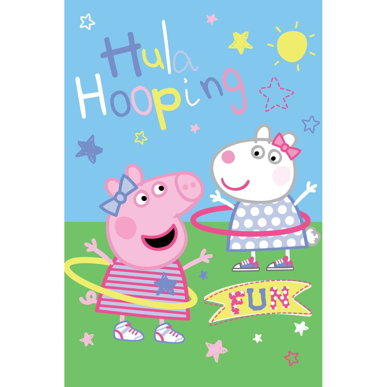 Peppa Pig Fleecedeken, Fun - 110 x 140 cm - Polyester