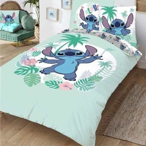 Disney Lilo & Stitch Duvet cover Aloha - Single - 140 x 200 - Cotton