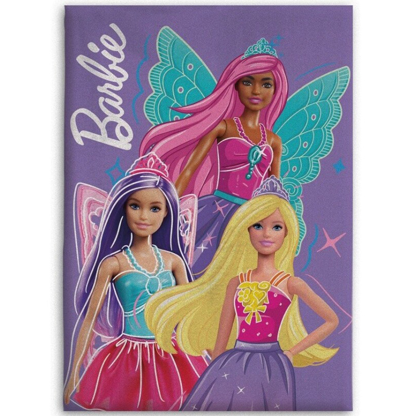 Barbie Fleece plaid Fairy - 100 x 140 cm - Polyester