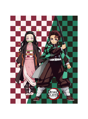 Demon Slayer Fleece deken Kamado 130 x 170 cm Polyester