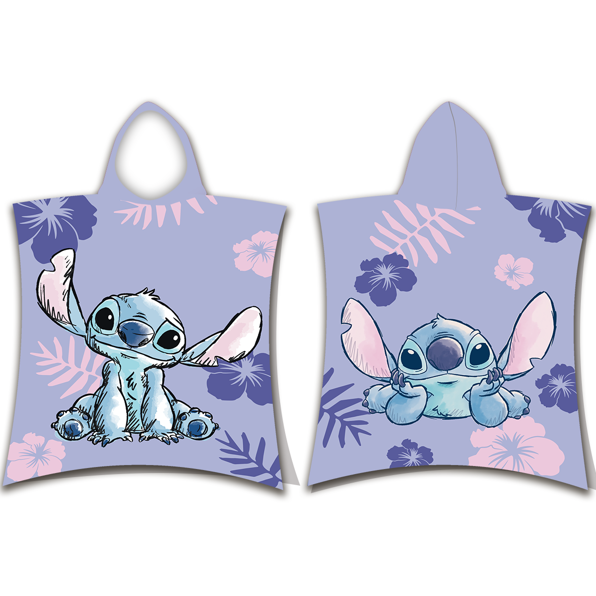 Disney Lilo & Stitch Poncho / Badcape,  Aloha - 50 x 115 cm - Katoen