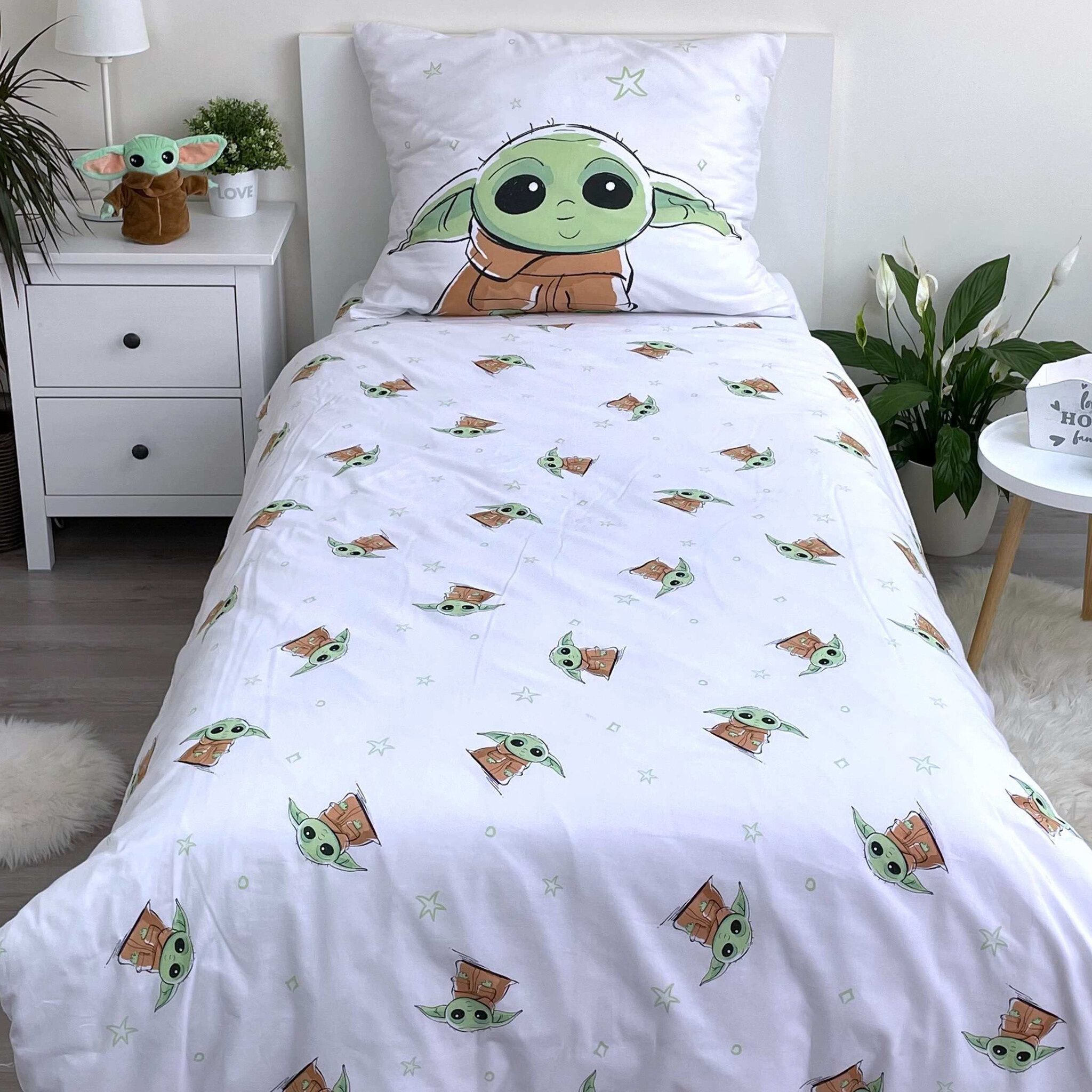 Star wars Star Wars Duvet cover Baby Yoda - 140 x 200 cm / 70 x 90 cm - Cotton